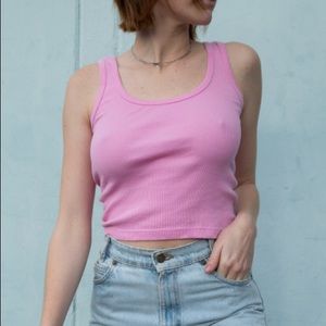 Brandy Melville pink tank top